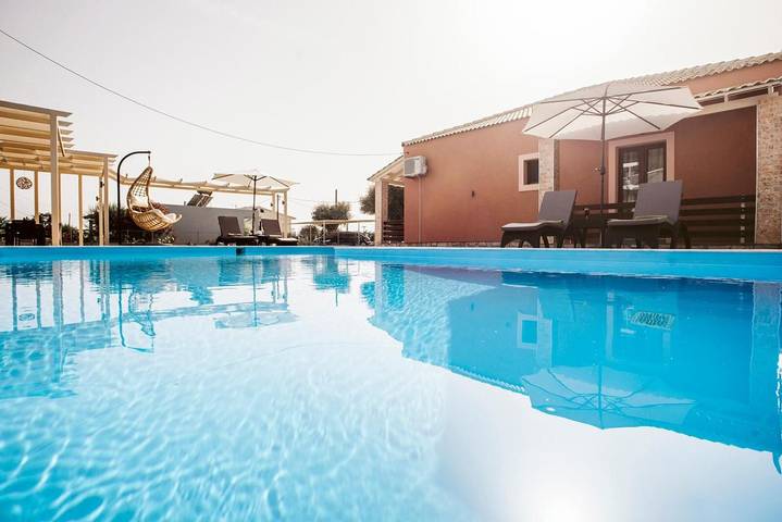 Villa für 6 Personen, mit Garten auf Korfu