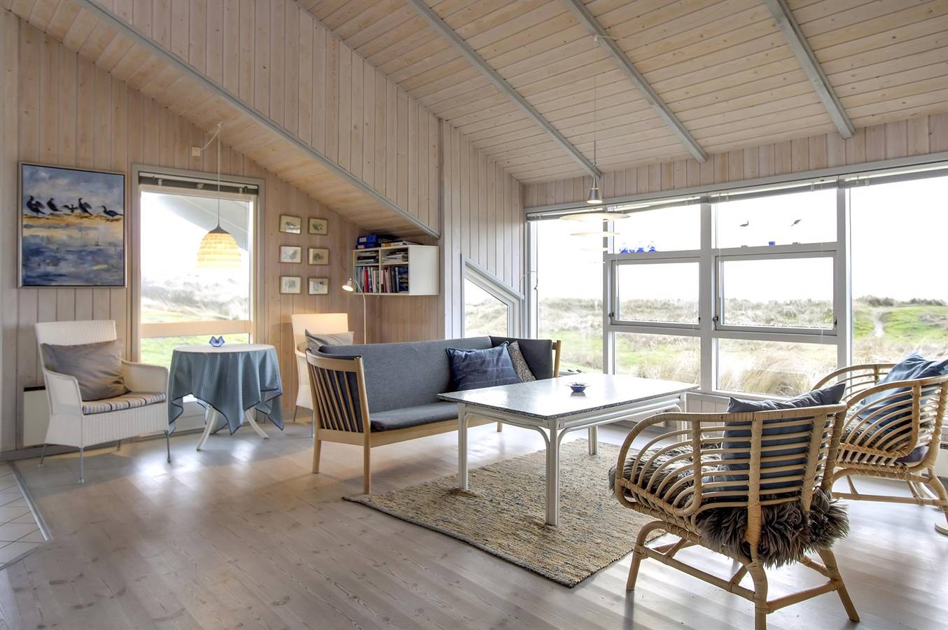 Home in Fanø with sauna in Rindby, Fanø