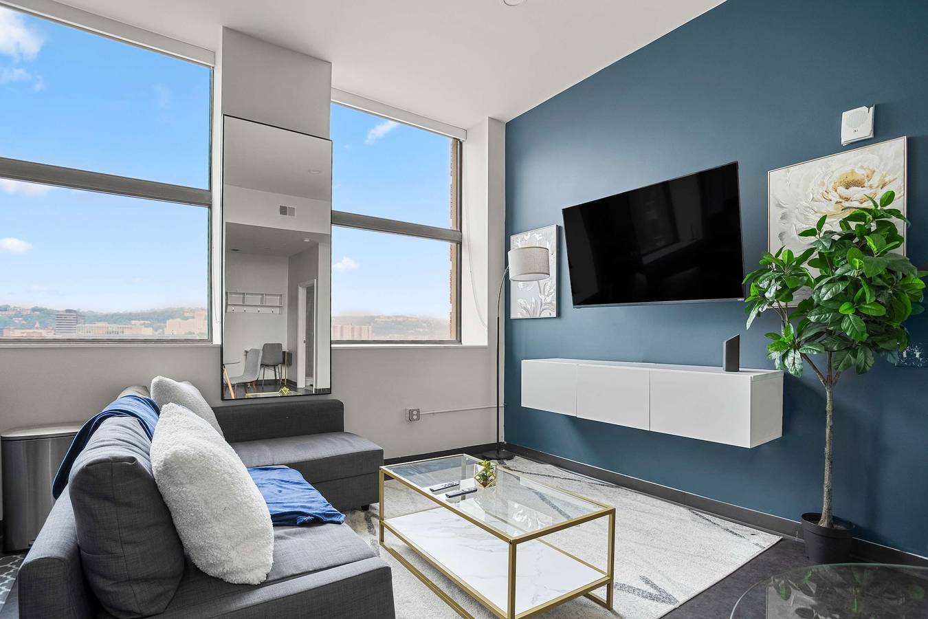 Apartamento entero, Cozysuites Modern 1Br in Downtown Pitts 11 in Pittsburgh, Condado de Allegheny