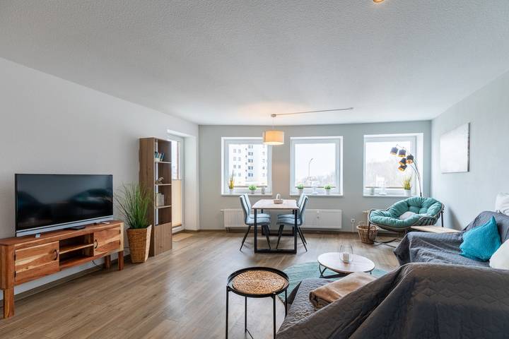 Ferienwohnung für 3 Personen, mit Balkon in Sahlenburg