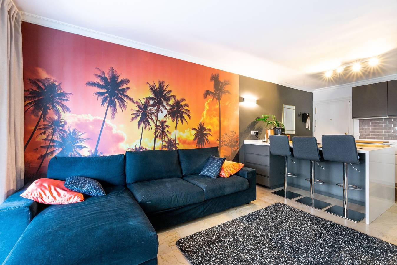 Entire apartment, Apartment '1line Beach' with Sea View, Wi-Fi and Air Conditioning in Fuengirola, Costa del Sol