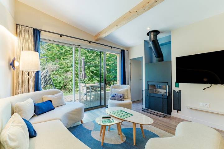 Chalet para 4 personas con piscina in Bailly-Romainvilliers, Sena y Marne