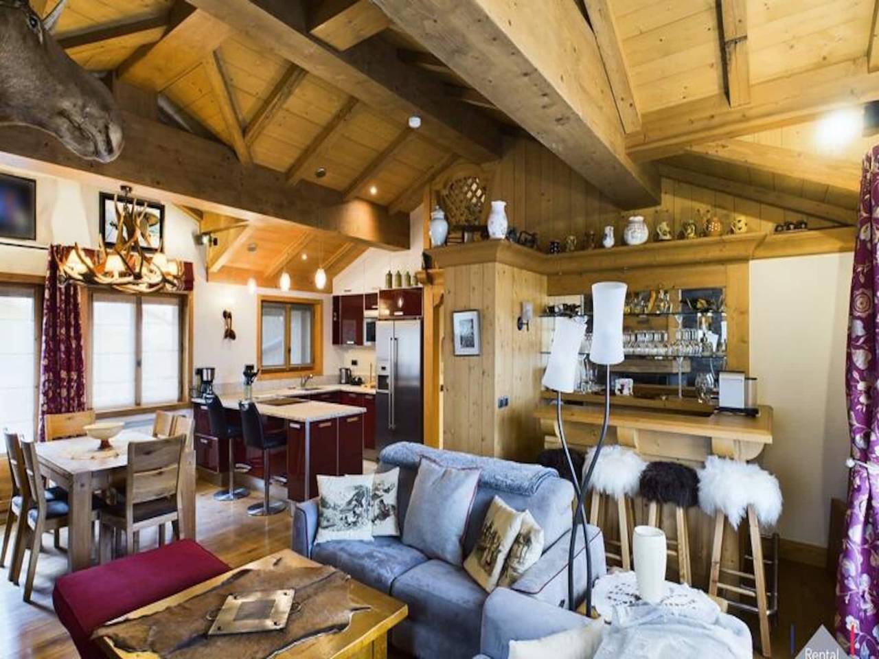 Entire apartment, 5 Rooms for 6 People in Courchevel 1850, Saint-Bon-Tarentaise