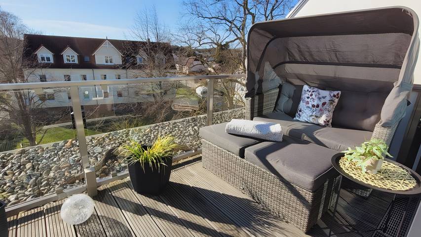 Ferienwohnung für 2 Personen, mit Balkon in Putbus - 2