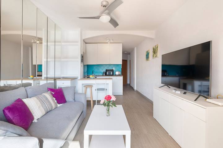 Hel lejlighed, Ferielejlighed for 3 personer med balkon in Puerto de Mazarrón, Mazarrón
