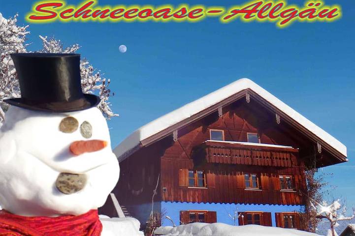 Ferienwohnung für 4 Personen, mit Terrasse und Garten in Blaichach