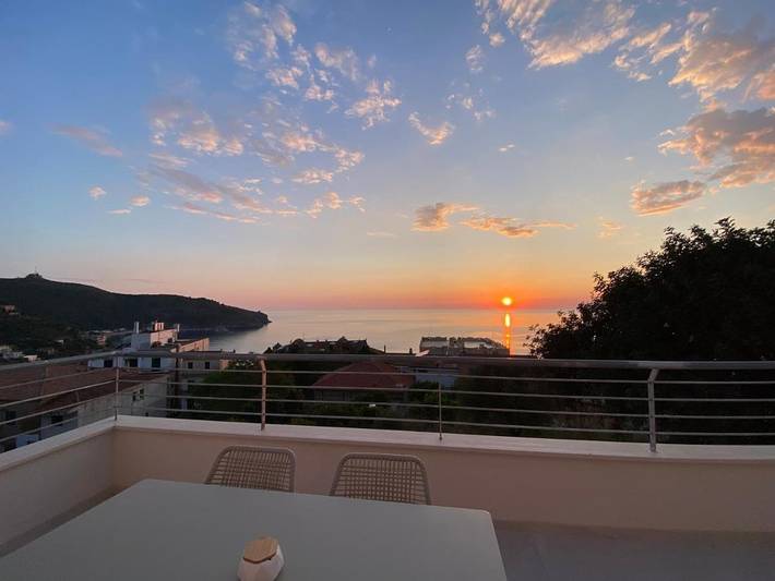 Ferienwohnung für 4 Personen, mit Terrasse und Ausblick