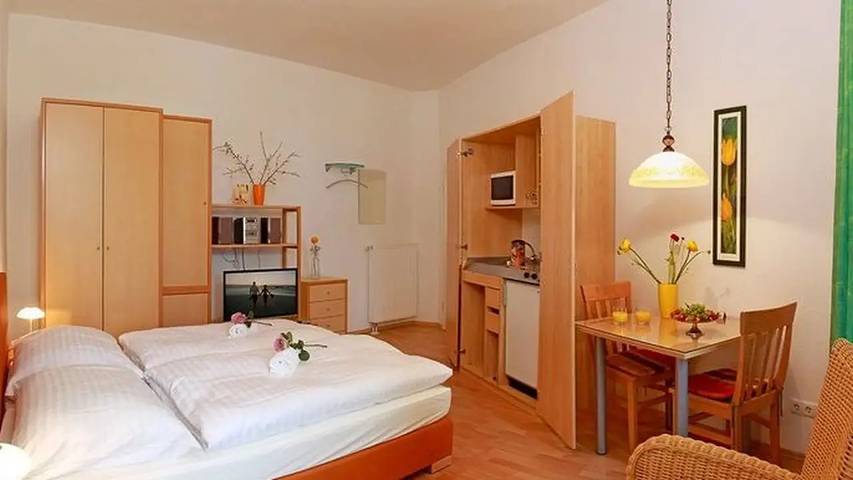 Ferienwohnung für 2 Personen, mit Balkon und Sauna in Bansin - 4
