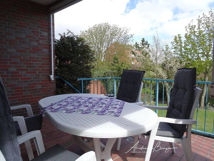 Ferienhaus für 6 Personen, mit Balkon und Terrasse sowie Garten auf Borkum - 3