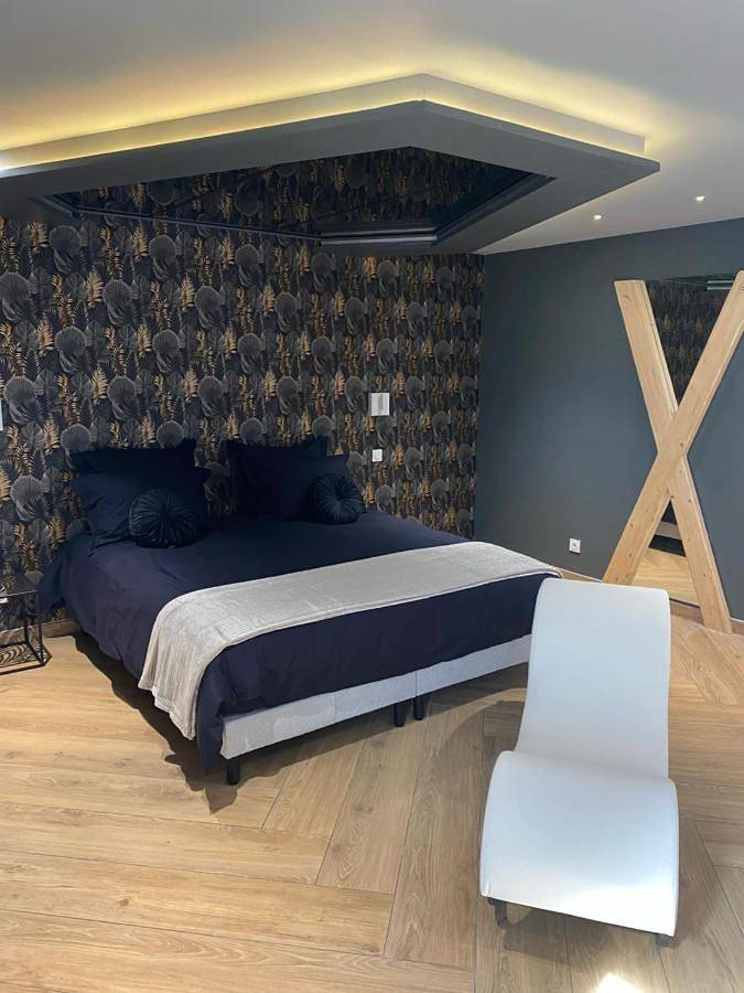 Maison d’hôte pour 2 personnes, avec jardin ainsi que terrasse et vue à La Riche