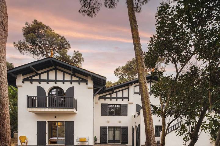 Villa pour 12 personnes, avec terrasse et jardin, animaux acceptés sur la Dune du Pilat