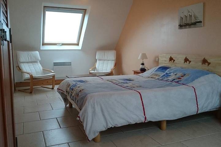 Location de vacances pour 4 personnes, avec terrasse et jardin dans Plage de Lestrevet - 3