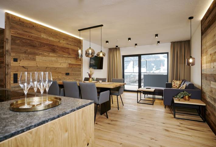 Ferienwohnung für 6 Personen, mit Balkon und Sauna in Berwang