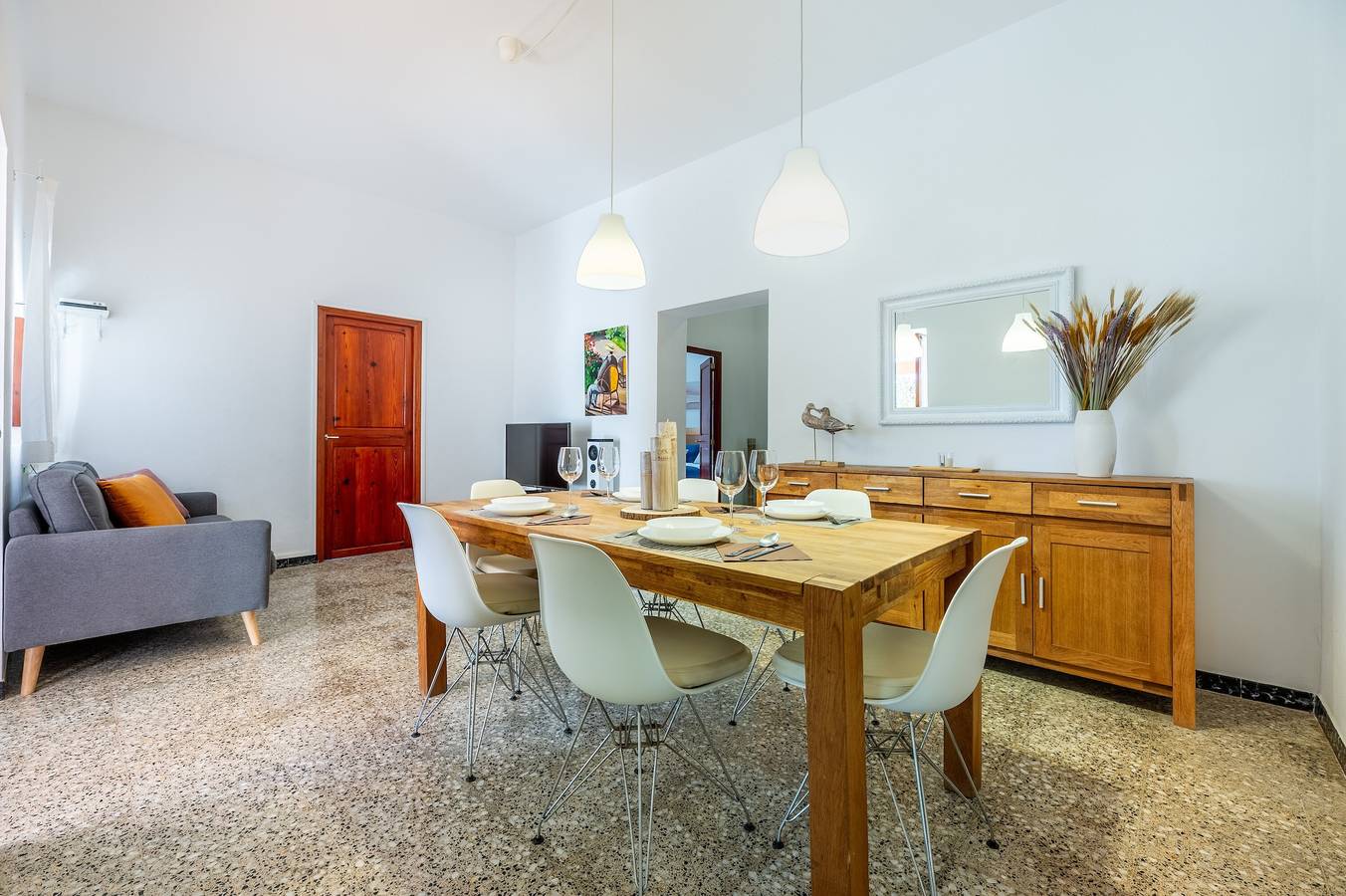 Ferienhaus 'Ca Ses Celleres' mit privater Terrasse, privatem Garten und Wlan in El Pilar de la Mola, Formentera