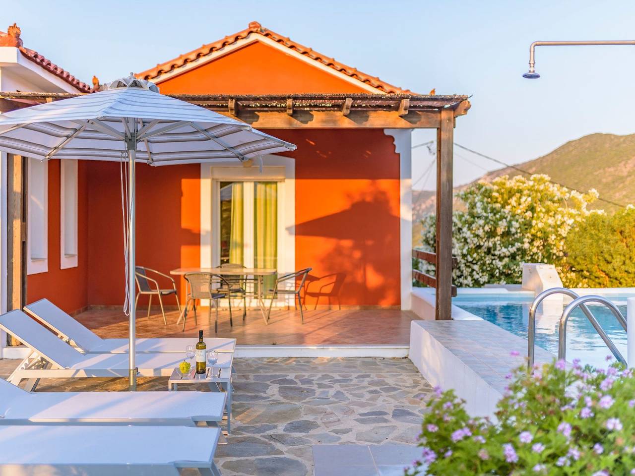 "Rote Villa" in Samos