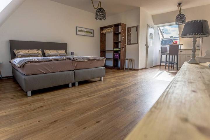 Ferienwohnung für 3 Personen, mit Terrasse und Ausblick