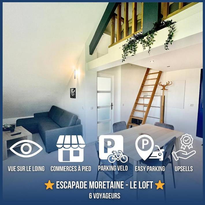 Appartement de vacances pour 6 personnes, avec vue, animaux acceptés