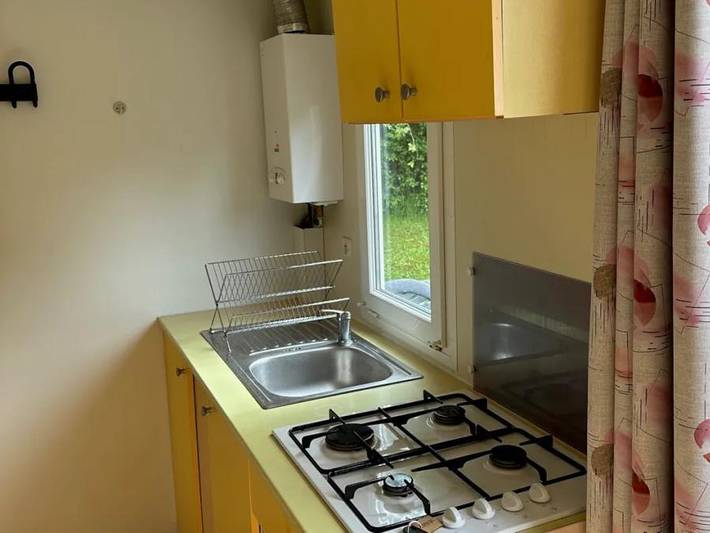 Camping Le Pontillou - Mobilheim 4 personen - Mobilheim Trigano : 2 Schlafzimmer - 4 pers in Villamblard, Périgord Pourpre