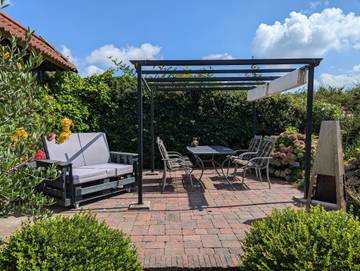 Ferienwohnung für 3 Personen, mit Terrasse und Garten, kinderfreundlich in Utarp