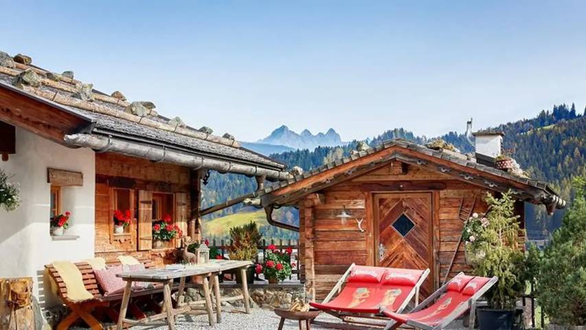 Chalet für 6 Personen, mit Terrasse und Garten sowie Sauna in Flachau