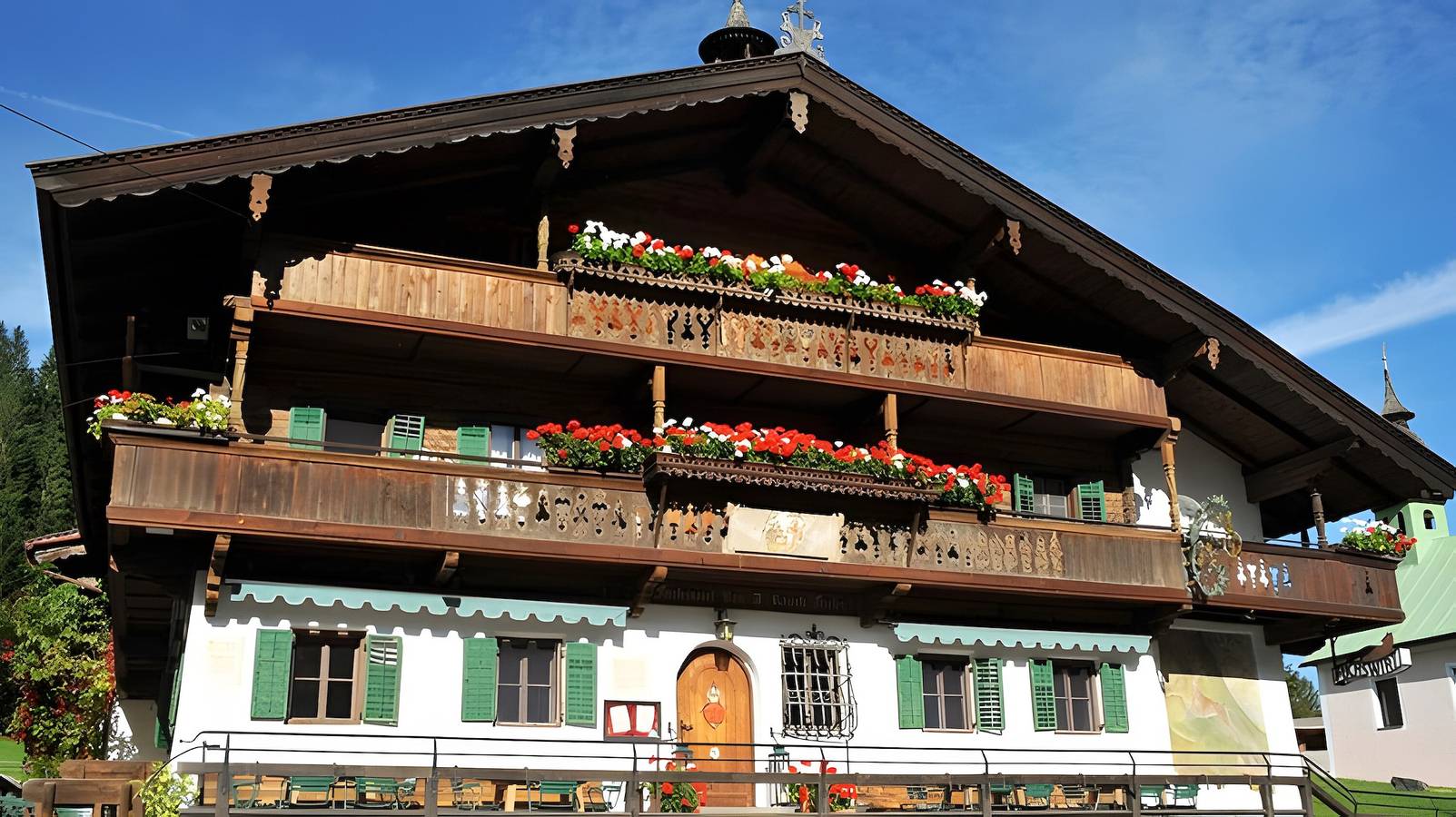 Room 'Fuchswirt 08 - Doppelzimmer' with Mountain View, Shared Garden and Wi-Fi in Kelchsau, Hopfgarten im Brixental