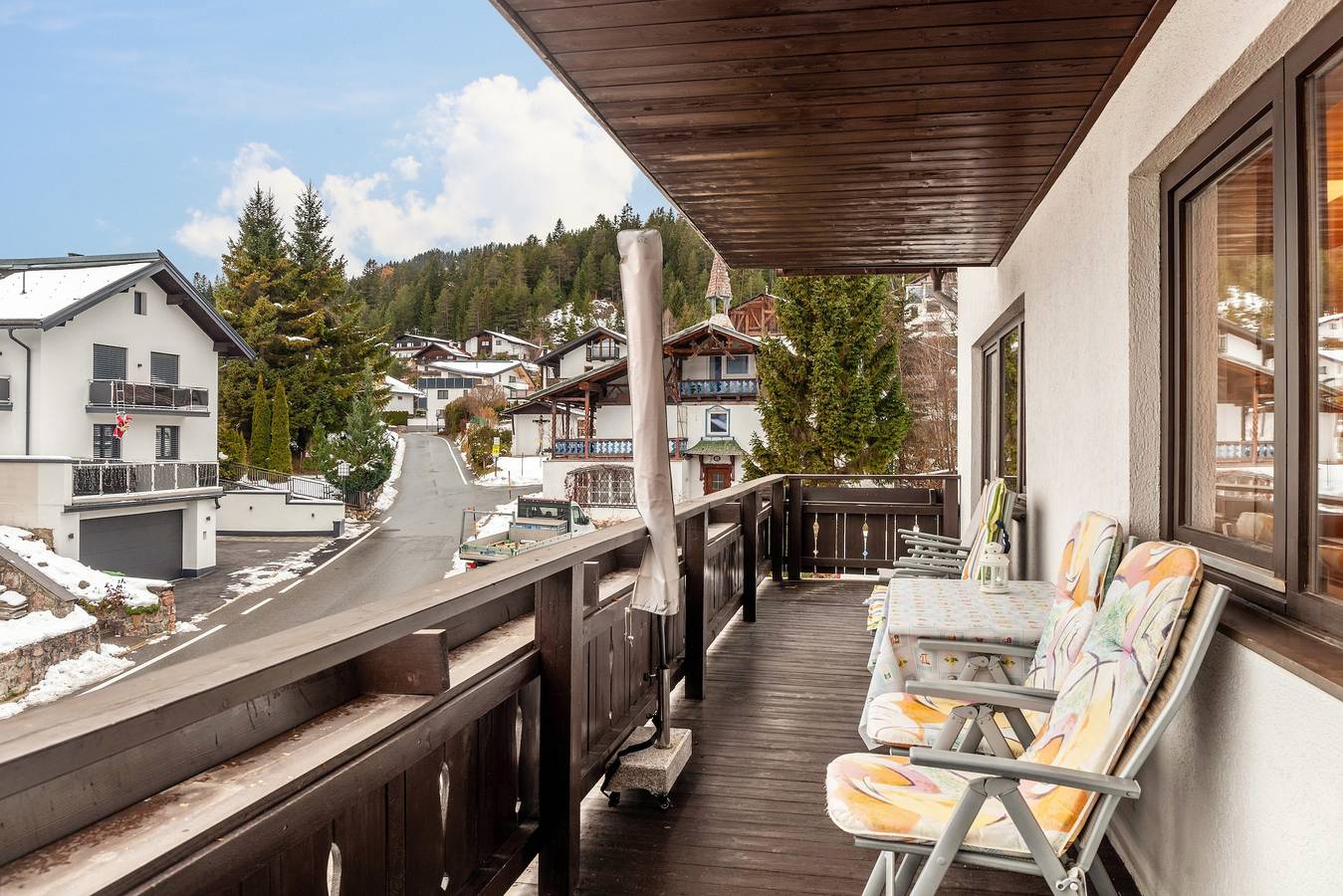 Appartement entier, Appartement de vacances "Haus Excelsior Top 29" avec vue sur les montagnes, balcon et Wi-Fi. in Seefeld in Tirol, District d'Innsbruck-Land