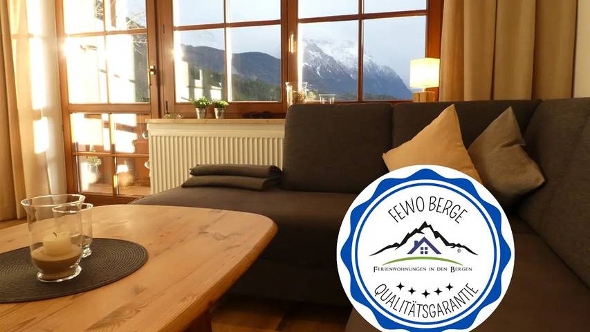 Ferienwohnung für 4 Personen, mit Balkon in Krün