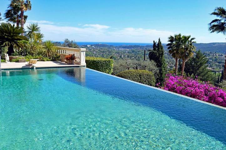 Vakantiewoning voor 5 personen, with tuin and uitzicht as well as zwembad in Saint-Paul-de-Vence