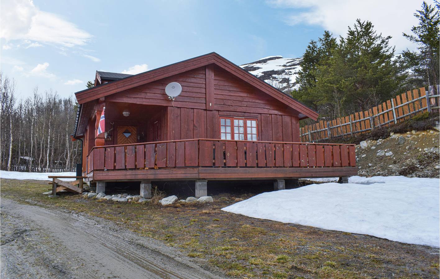Ferienhaus für 8 Personen mit Terrasse in Skjåk