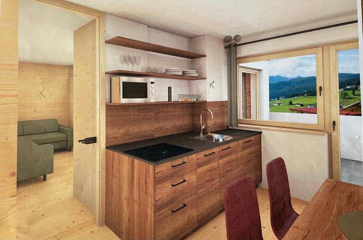 Ferienwohnung für 6 Personen, mit Sauna und Ausblick sowie Garten, mit Haustier in Meransen - 3