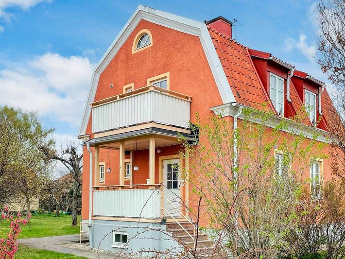 Feriehus for 7 personer, med Balkong og Hage i Visby