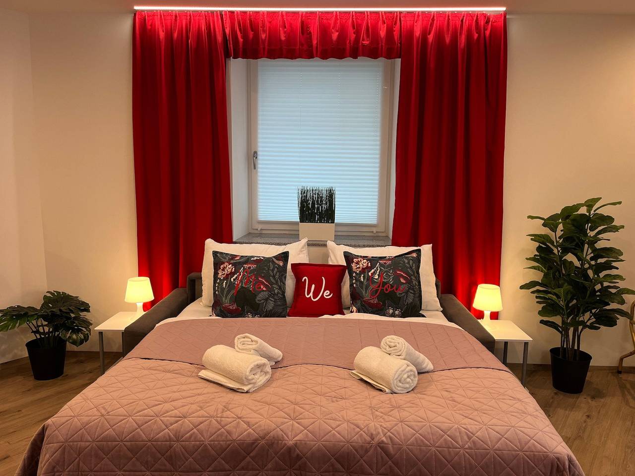 Ganze Ferienwohnung, Red Comfort Retreat in Linz, Linz-Wels