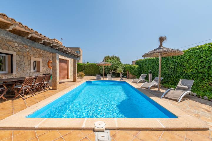 Ferienhaus für 7 Personen, mit Garten und Pool in Portocolom - 2