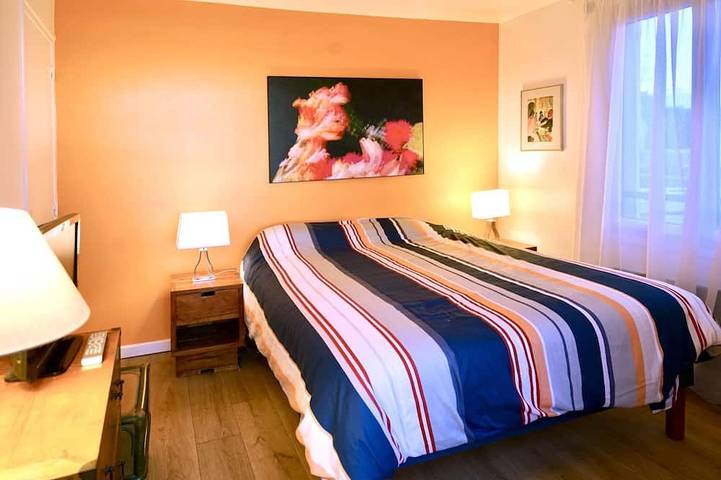 Casa 6 personas con jardín cerrado a 50 m de la playa. Villers sur Mer in Villers-sur-Mer, Region de Lisieux
