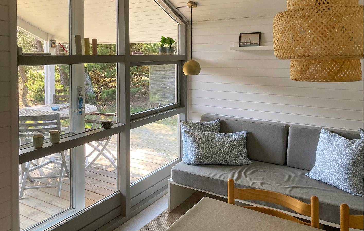 Ferienhaus für 4 Personen mit Terrasse in Balka Strand, Bornholm