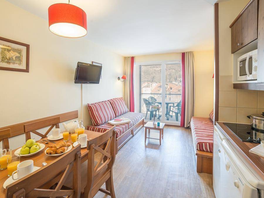 Pierre & Vacances Résidence Les Trois Domaines - Wohnung 4 personen - Standard in Ax-les-Thermes, Französische Pyrenäen
