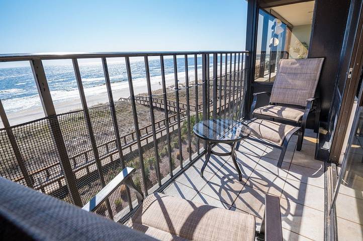 Vacation rental for 8 people, with balcony in Carolina Beach