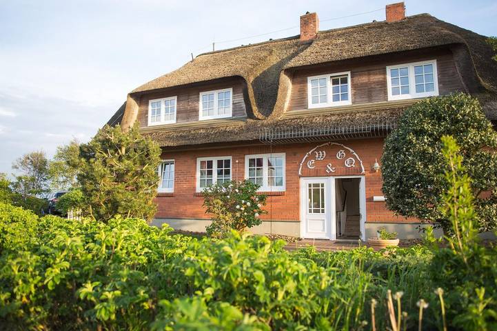 Ferienwohnung für 2 Personen, mit Garten und Sauna sowie Ausblick in Norddorf