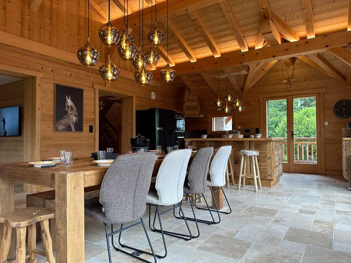 Gîte pour 12 personnes, avec balcon à Verchaix - 4