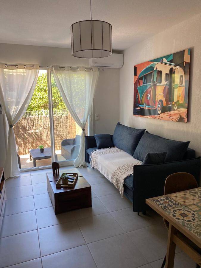 Location de vacances pour 4 personnes, avec Terrasse à Saleilles