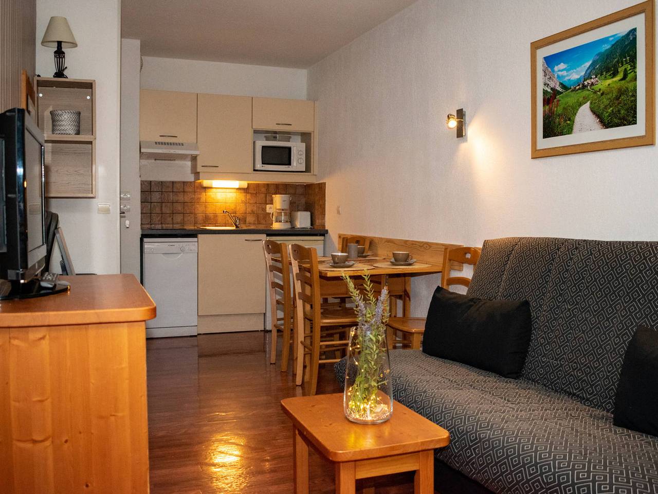 Appartement entier, Appartement 2 pièces pour 4 personnes à Superdevoluy in Saint-Étienne-en-Dévoluy, Le Dévoluy