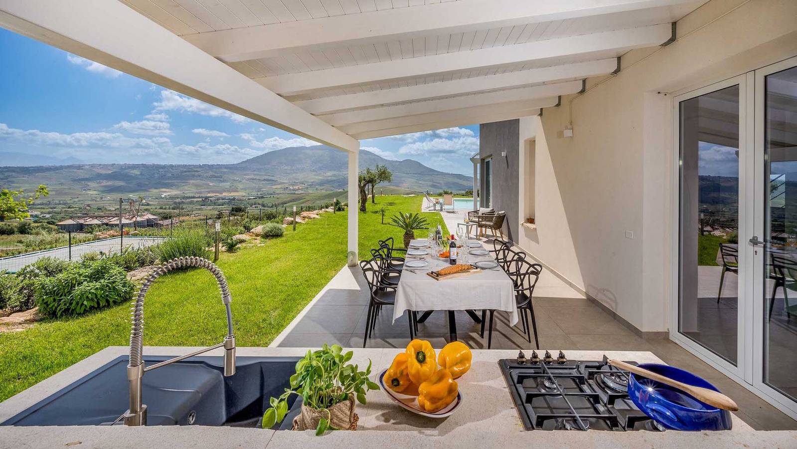 Dama dei Venti 6+2, Emma Villas in Castellammare del Golfo, Provincie Trapani