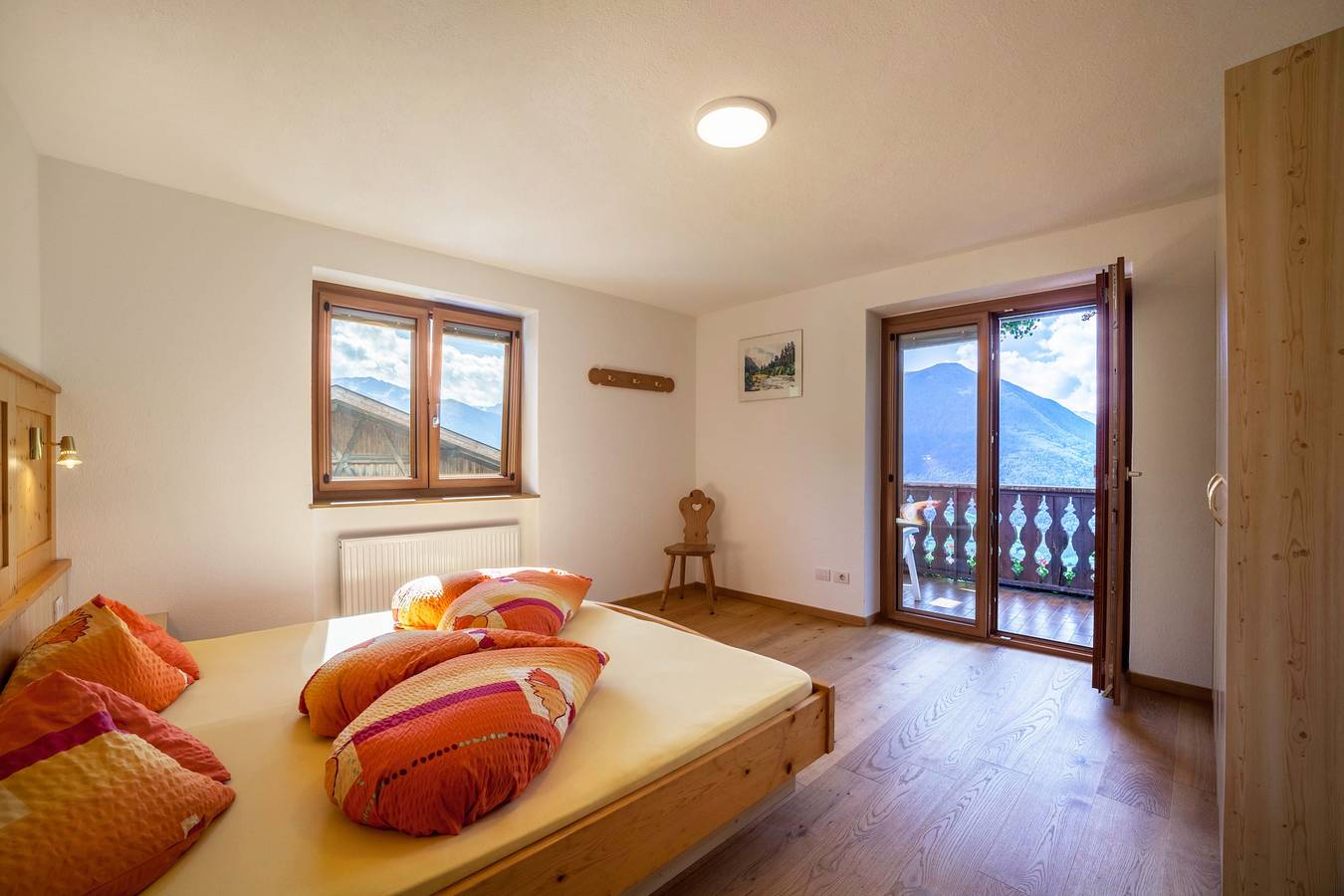 Ganze Wohnung, Ferienwohnung 'Fichtenhof Edelweiss' mit Bergblick, Gemeinschaftsgarten und Wlan in Mals, Südtirol