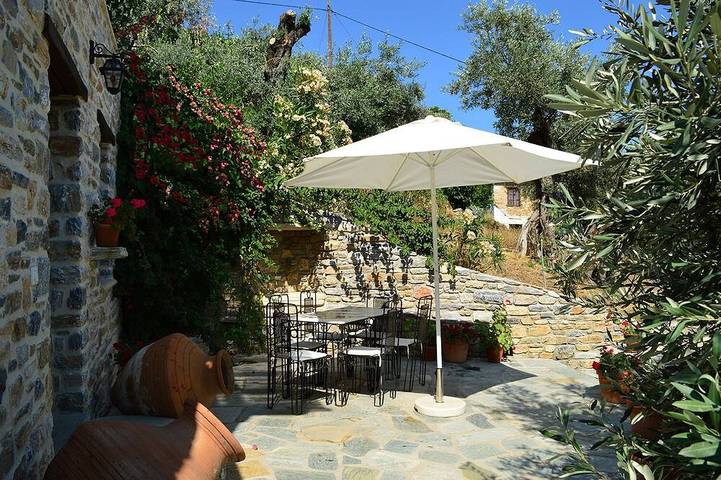 Ferienhaus für 6 Personen, mit Balkon und Garten am Pilion