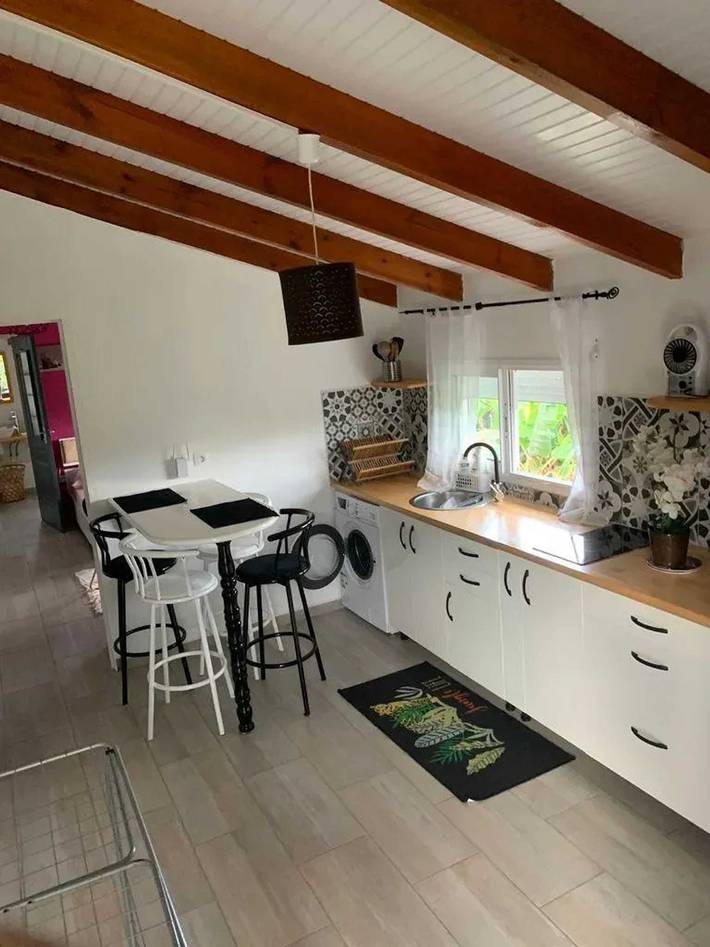 Gîte pour 2 personnes, avec terrasse à Capesterre-Belle-Eau - 3