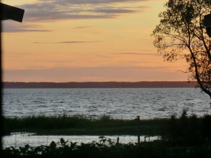 Ferienhaus für 7 Personen, mit Garten und Seeblick sowie Terrasse, mit Haustier in Schweden