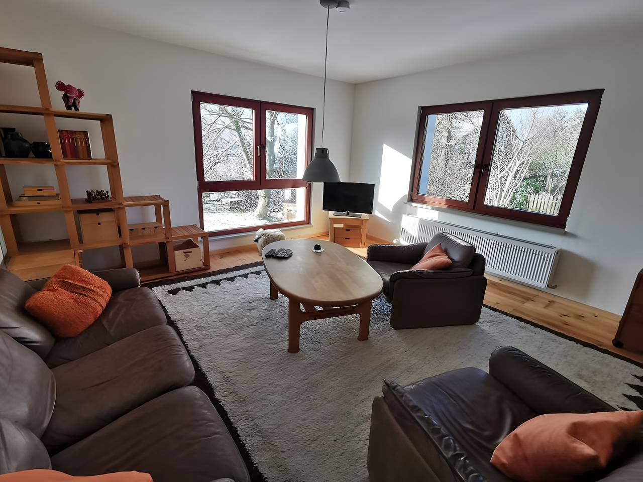 Ferienhaus 'Ahlberg' mit Bergblick, privater Terrasse und Wlan in Immenhausen, Hessisches Bergland