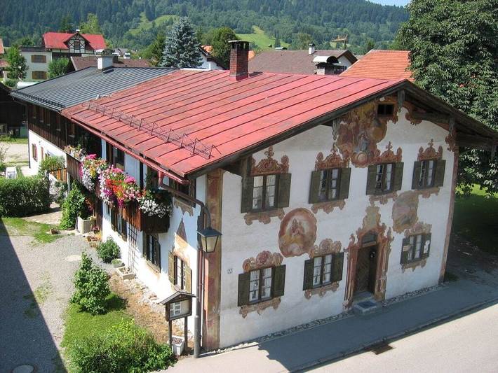 Ferienwohnung mit 1 Schlafzimmer in Unterammergau, Bayerische Alpen