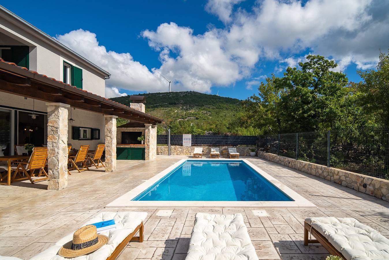 **Villa Admiral: Your Idyllic Retreat in rural area of Trogir hinterland** in Marina, Split-Dalmatia