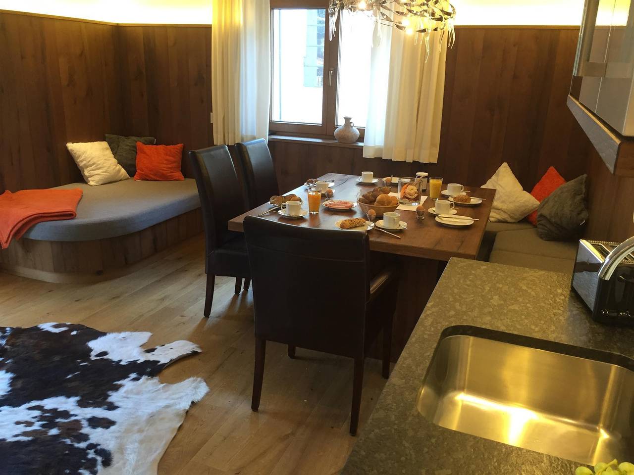 Geheel vakantieappartement, App/3 slaapkamers/bad, wc in Tux Alps, Ried im Zillertal